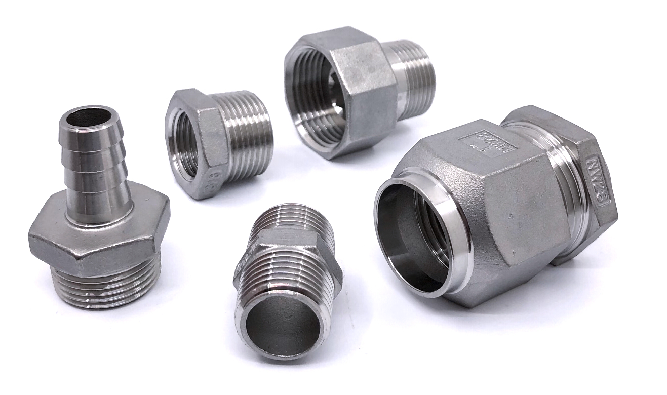 Schlauchnippel mit Gewinde - ab 2.38 - Swiss Fittings AG - SWISS FITTINGS